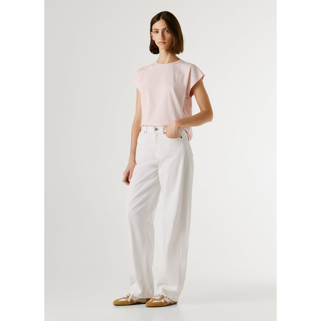 Mid Waist Loose Fit Jeans
