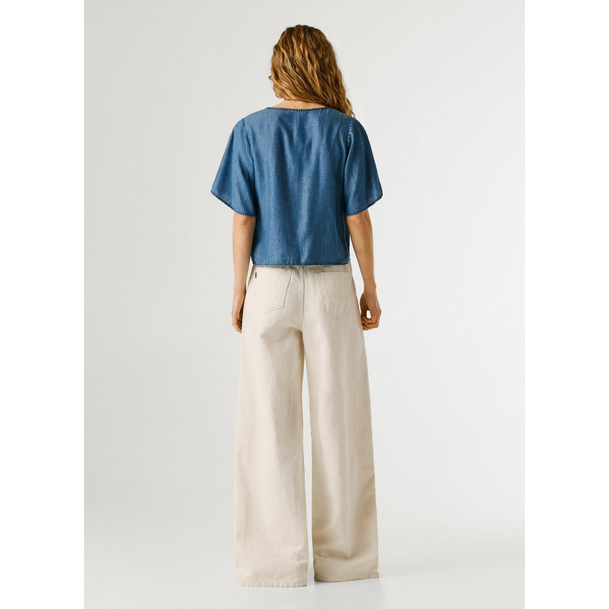 Cleo Embroidered Tencel Blouse