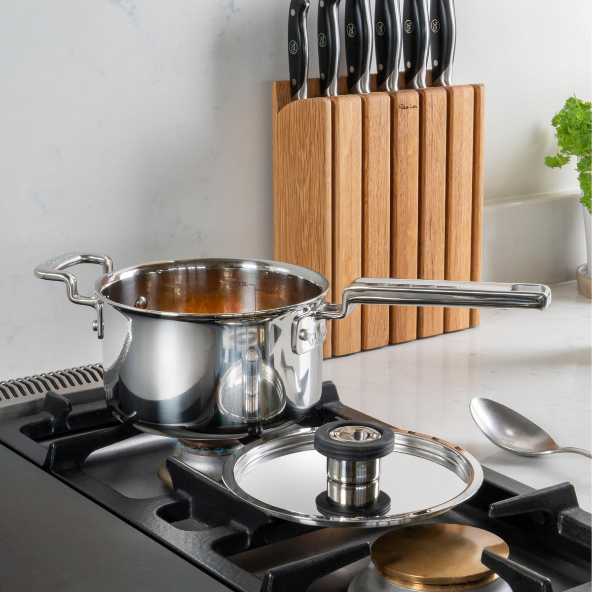 316 Series Cookware Bright Saucepan Set - 3 Piece