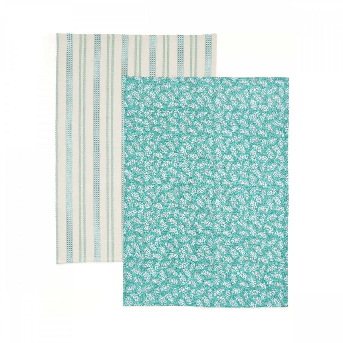 Ticking Stripe Tea Towel - Set of 2
