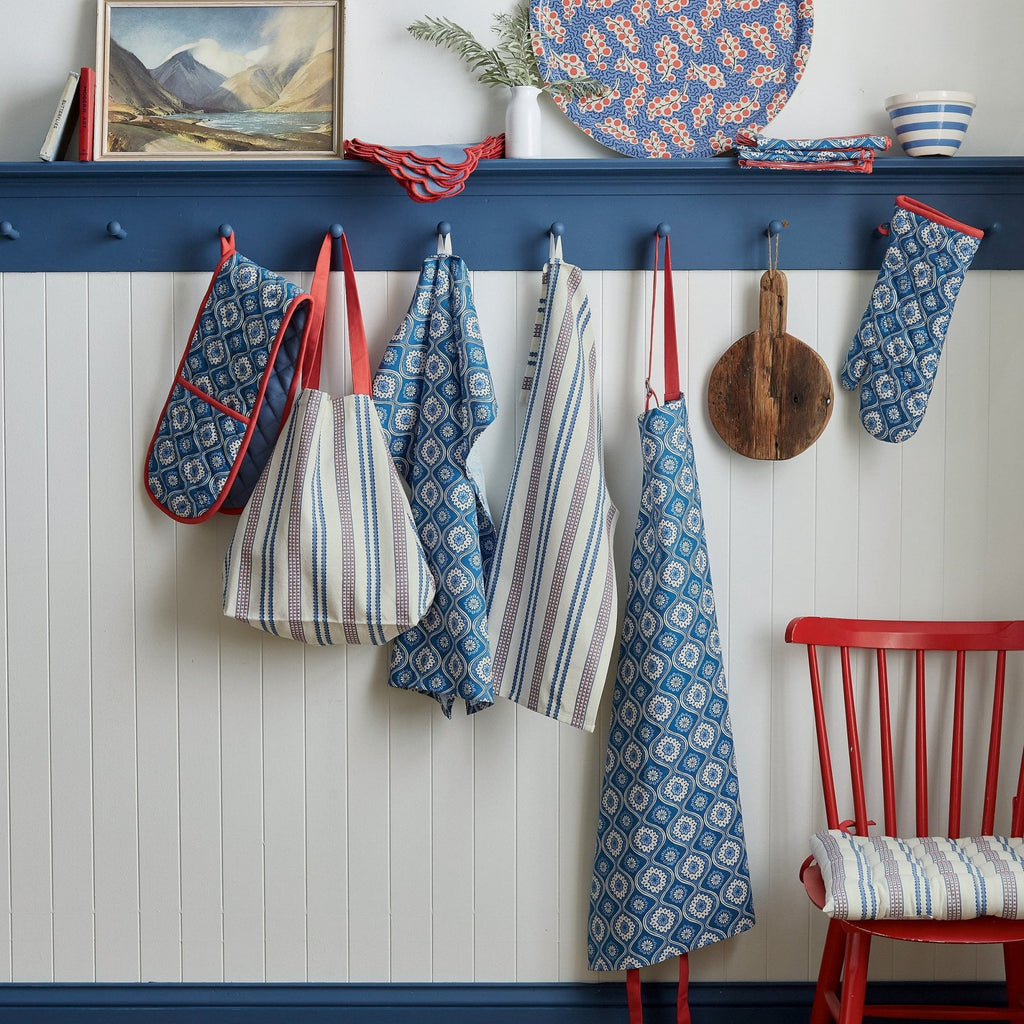 Ticking Stripe Tea Towel - Set of 2