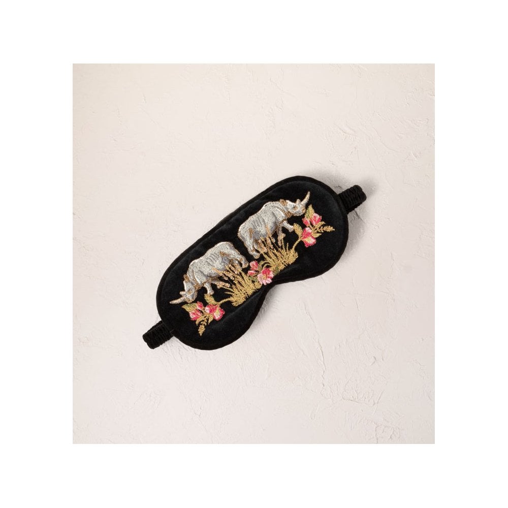 Wild Rhino Velvet Eye Mask