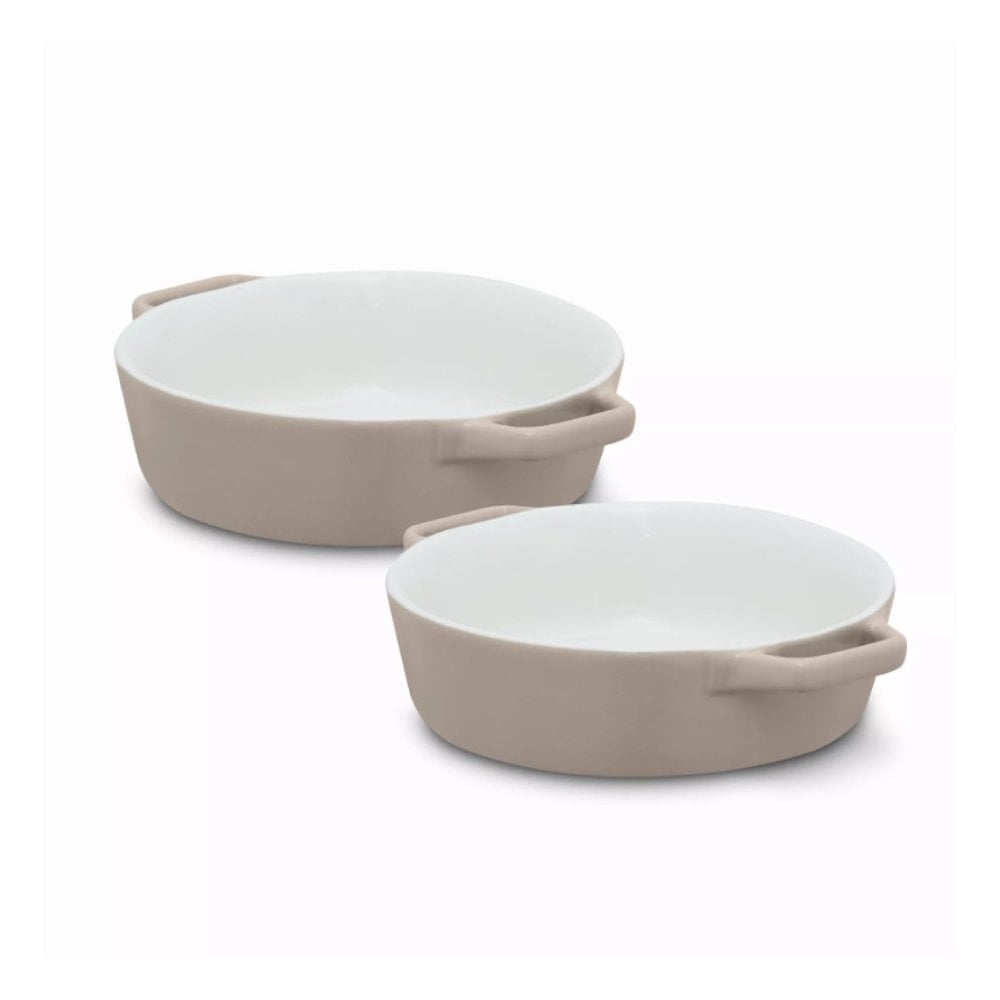 Nattura Round Baking Dishes - Set of 2