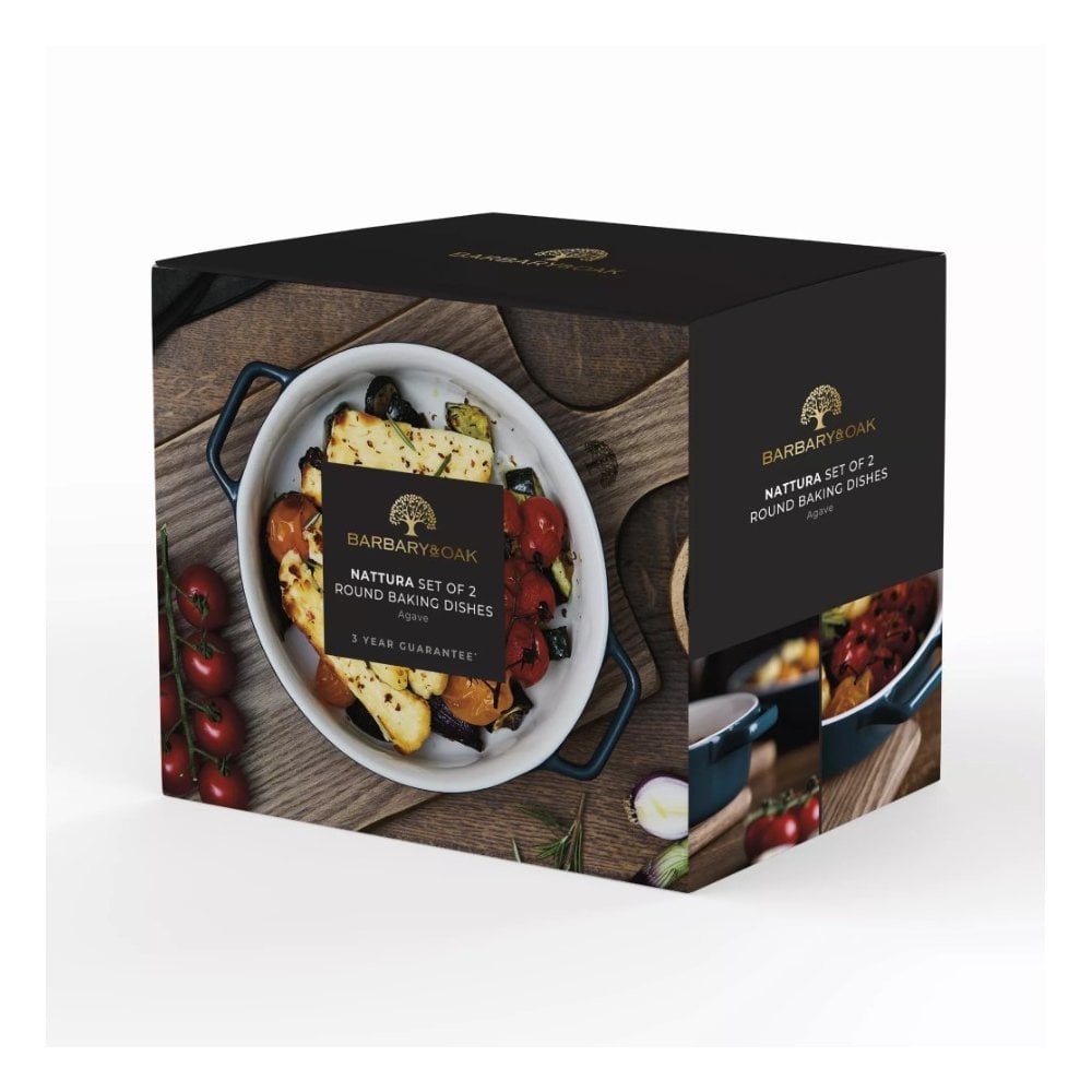 Nattura Round Baking Dishes - Set of 2