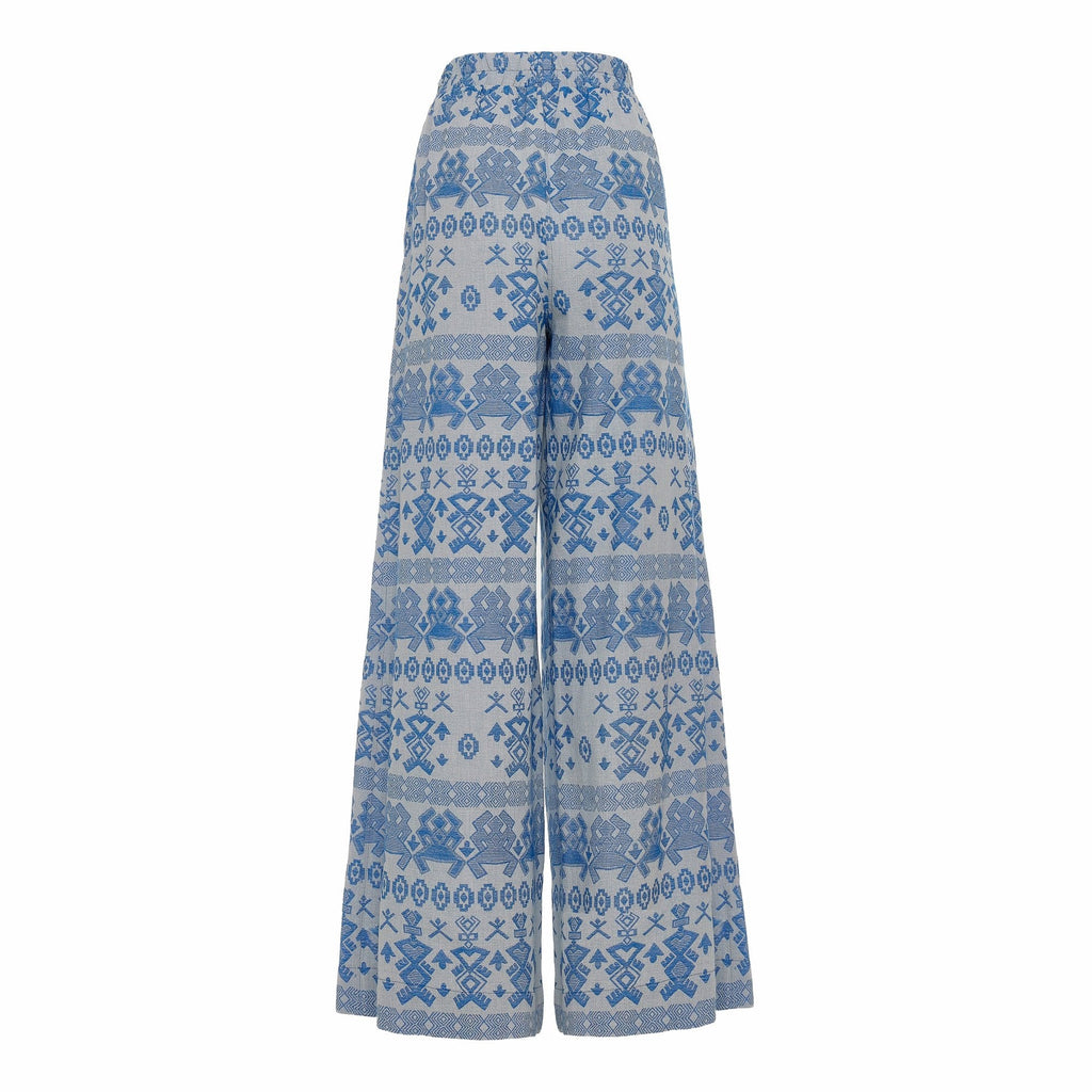 Lumen Relaxed Wide Fit Bohemian Trousers