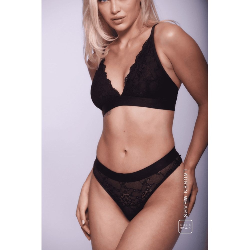 Picot Signature Lace Brief