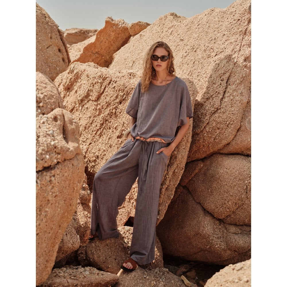 Lioroa Relaxed Wide Fit Pants
