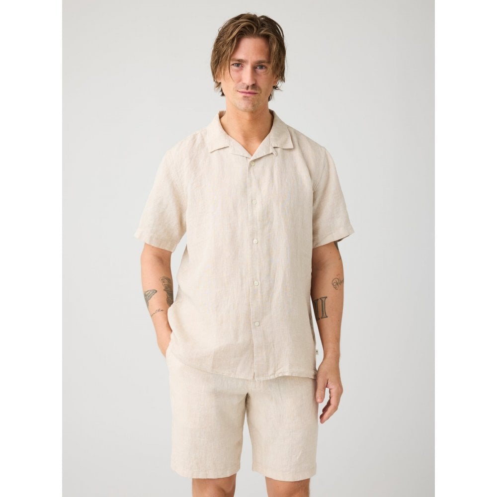 Loose Linen Shorts