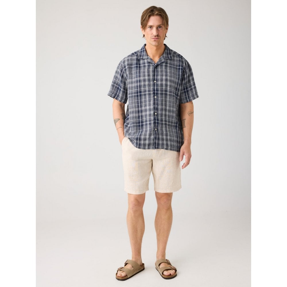 Loose Linen Shorts