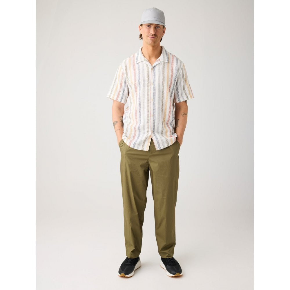 Relaxed Stripe Short Sleeve Shirt