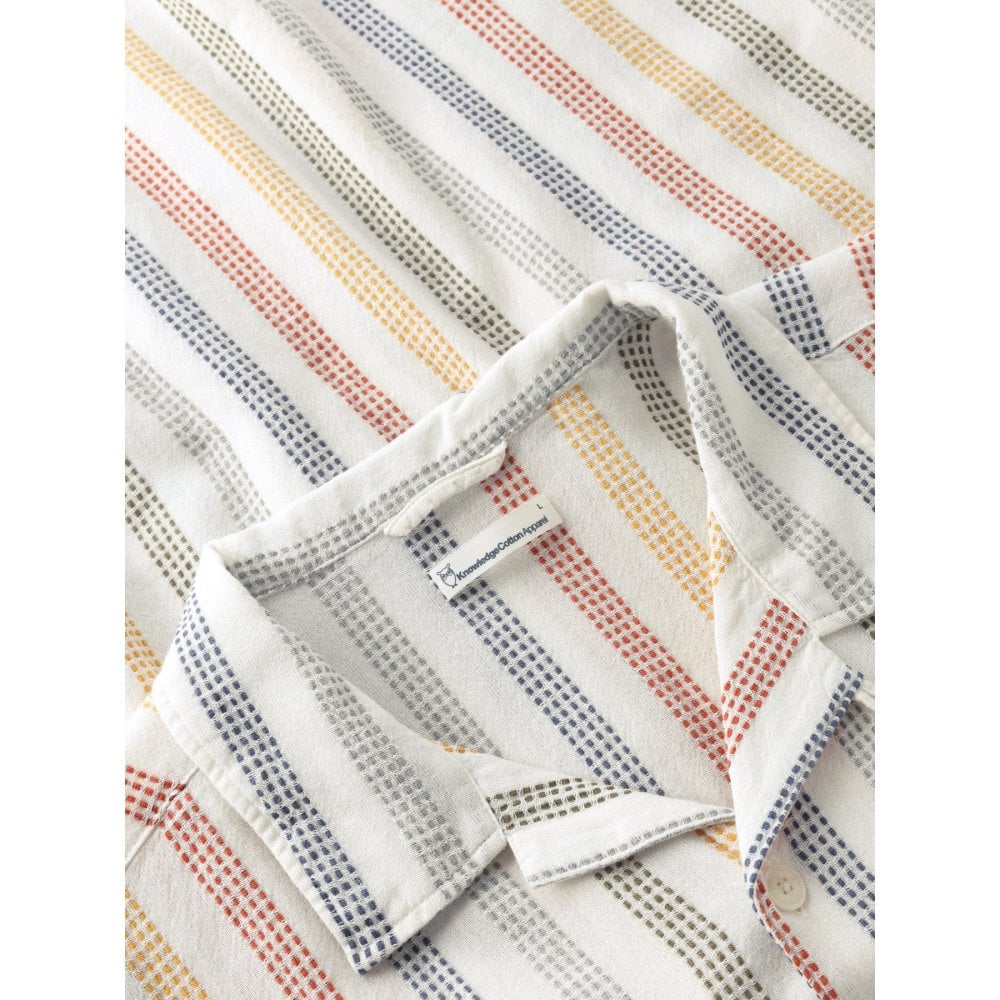 Relaxed Stripe Short Sleeve Shirt
