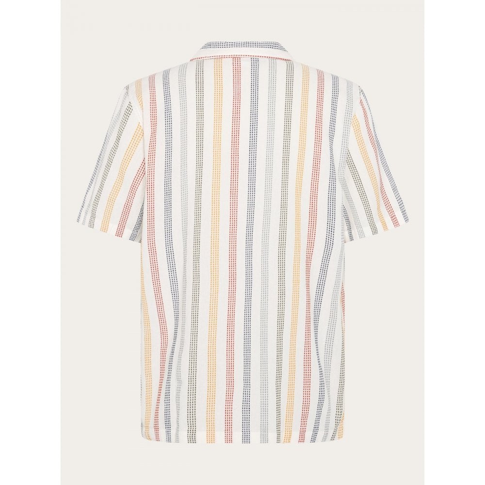 Relaxed Stripe Short Sleeve Shirt