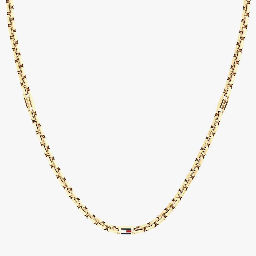 3D Flag Metal Logo Necklace