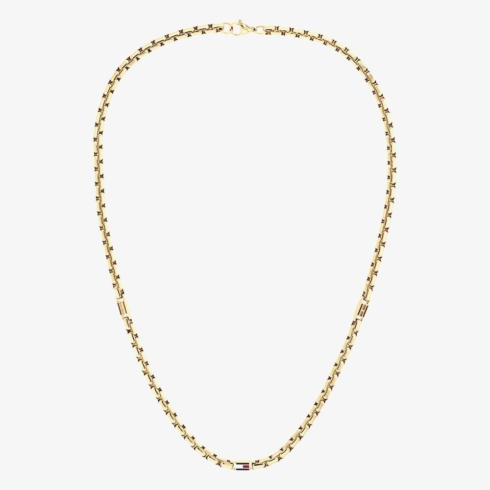 3D Flag Metal Logo Necklace