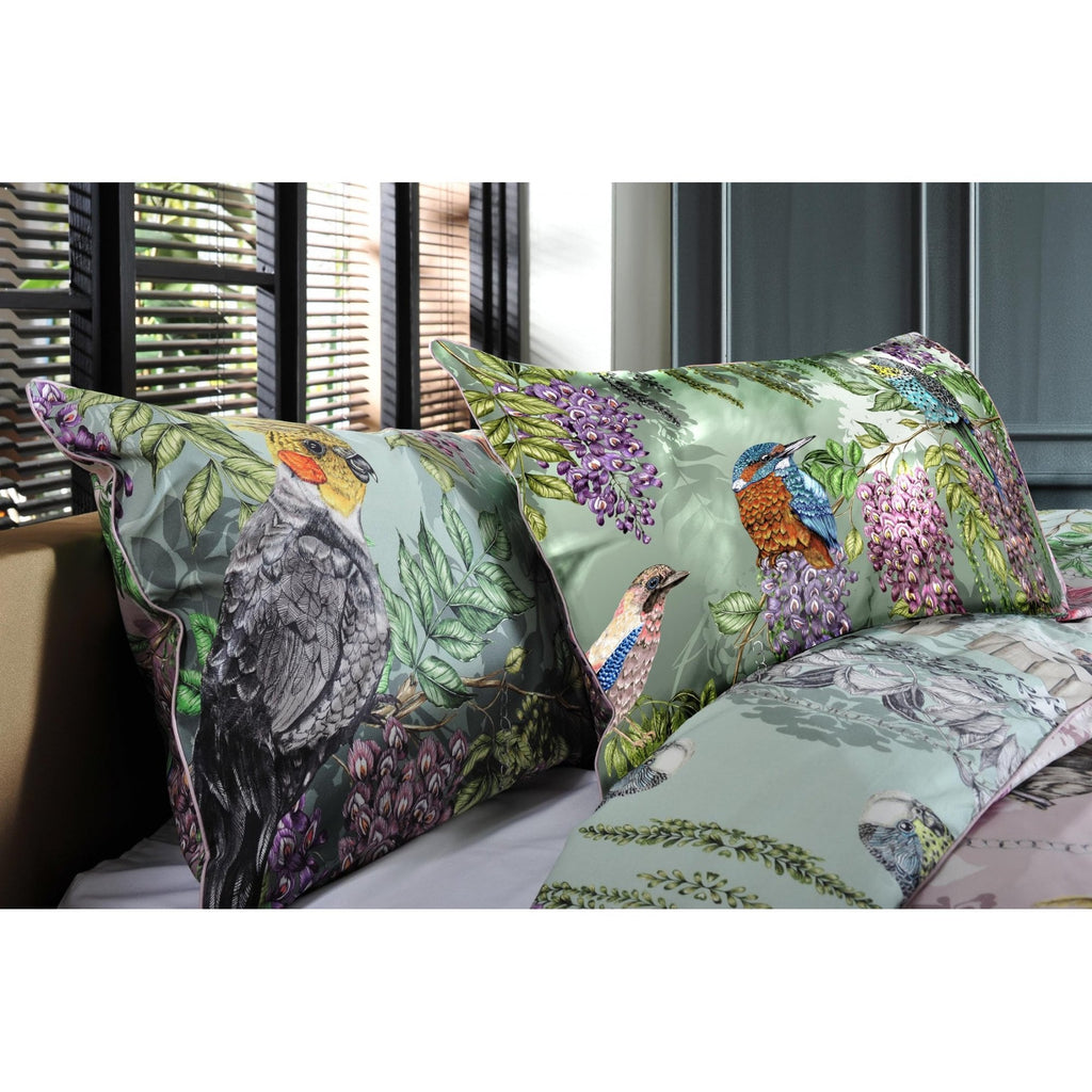Bird Sanctuary 200 Thread Count Cotton Duvet Cover Set