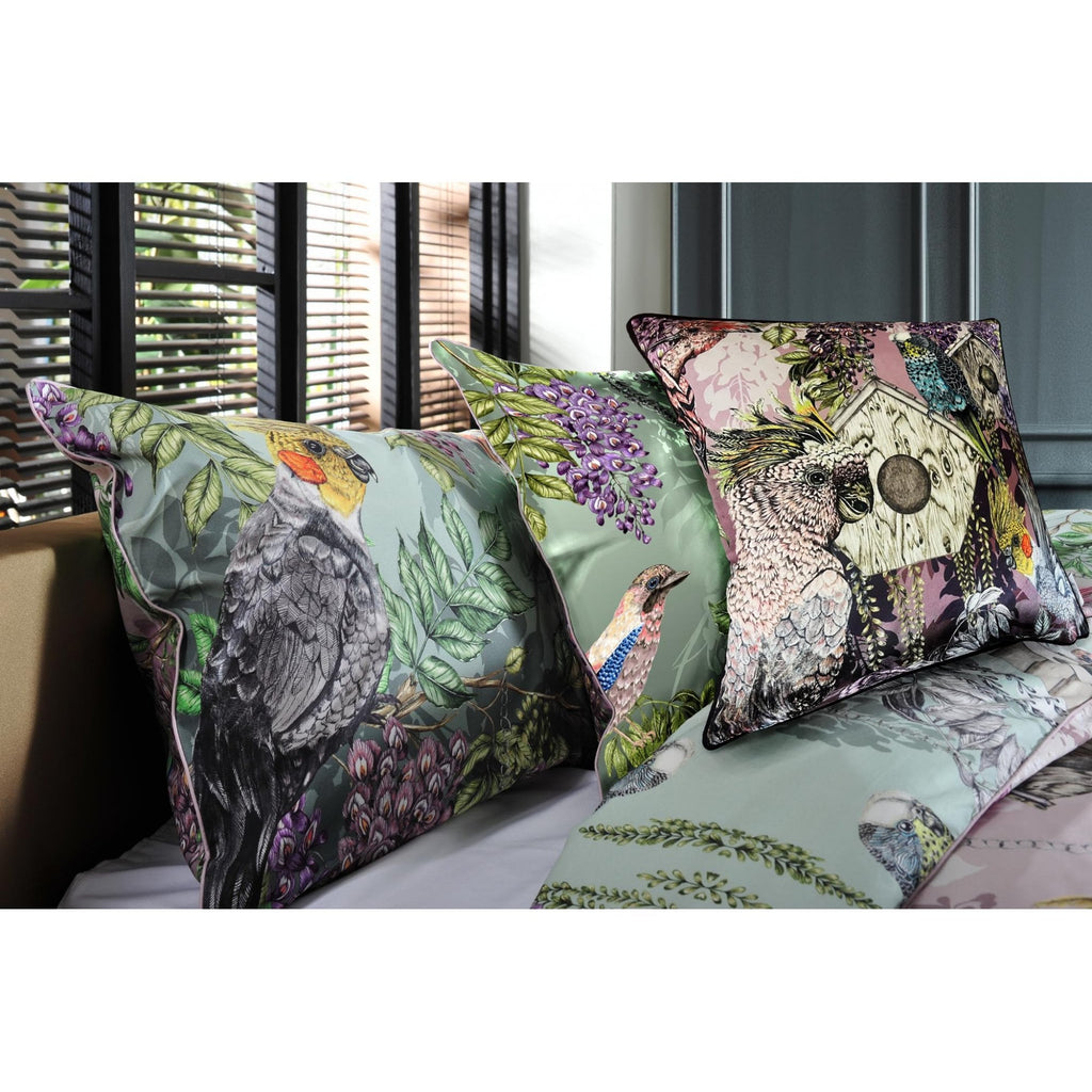 Bird Sanctuary 200 Thread Count Cotton Duvet Cover Set
