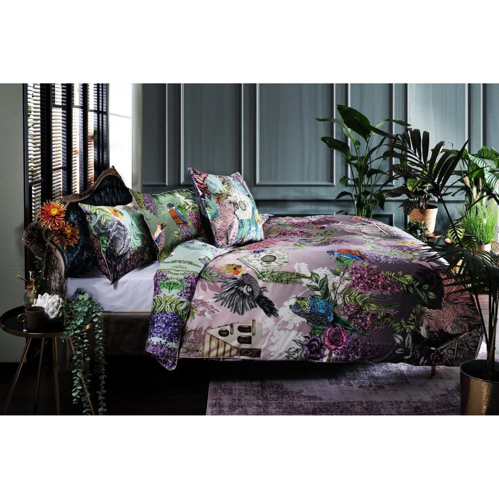 Bird Sanctuary 200 Thread Count Cotton Duvet Cover Set