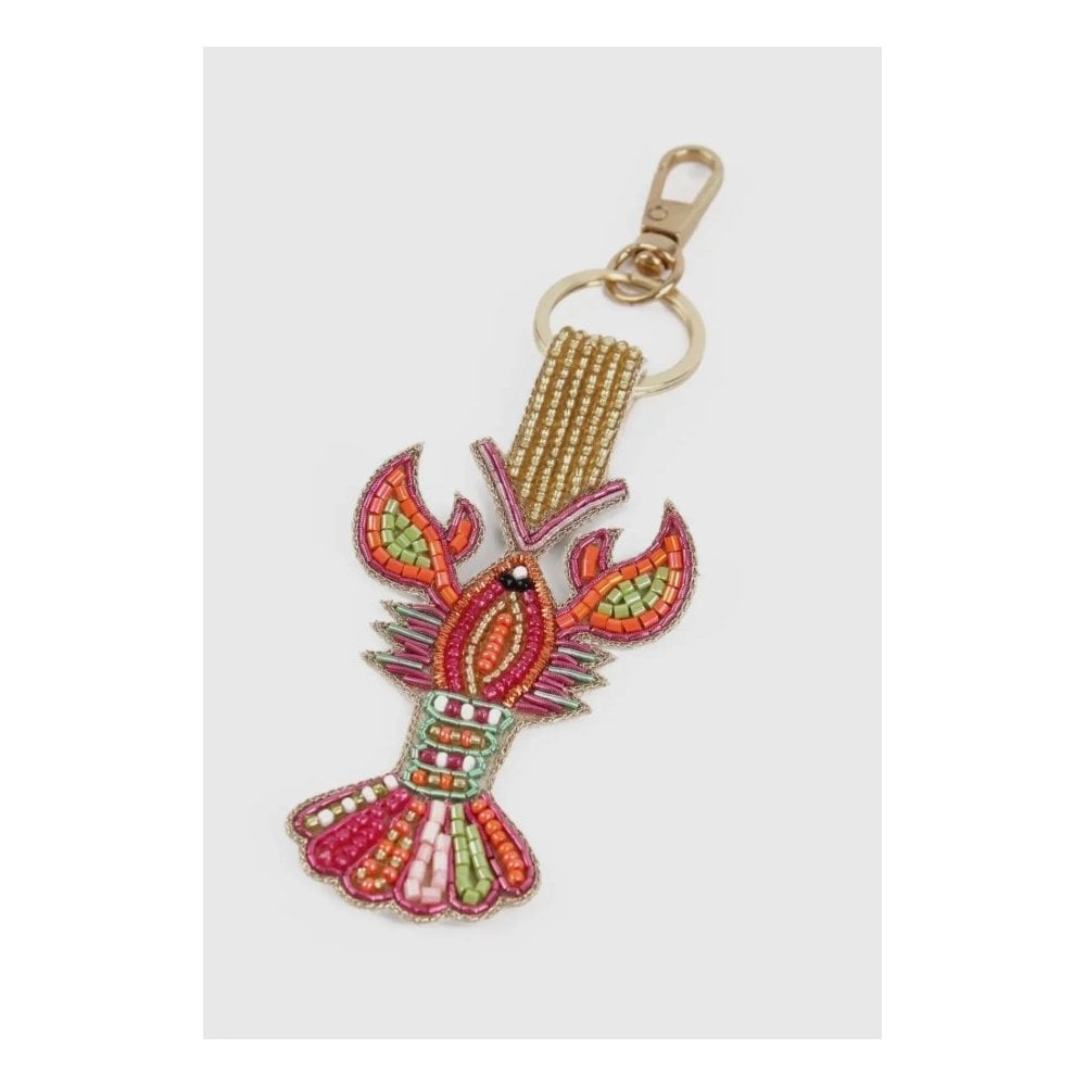 Rainbow Lobster Keyring/Bag Charm