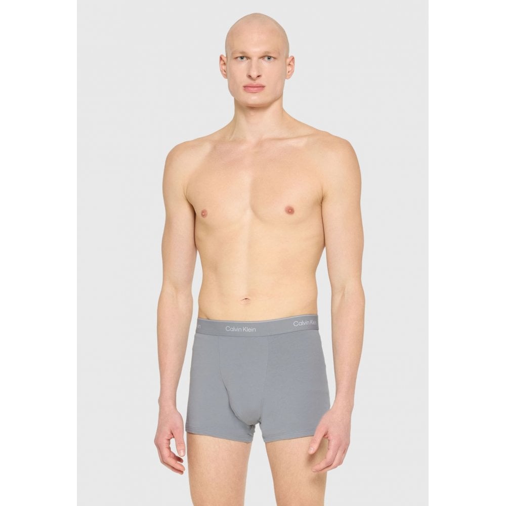 Icon Cotton Relaxed Dart Trunks - 3 Pack
