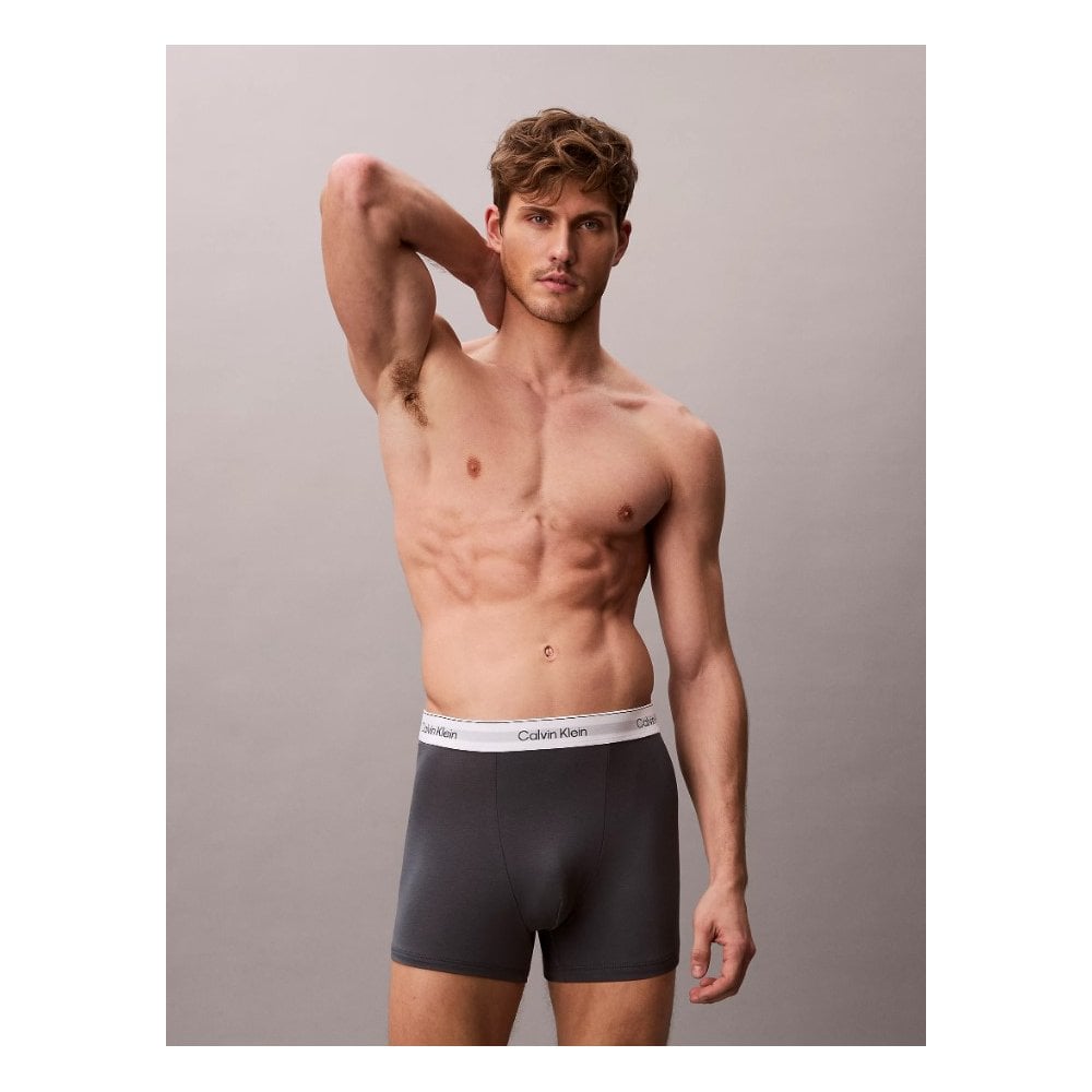 Icon Cotton Relaxed Dart Trunks - 3 Pack