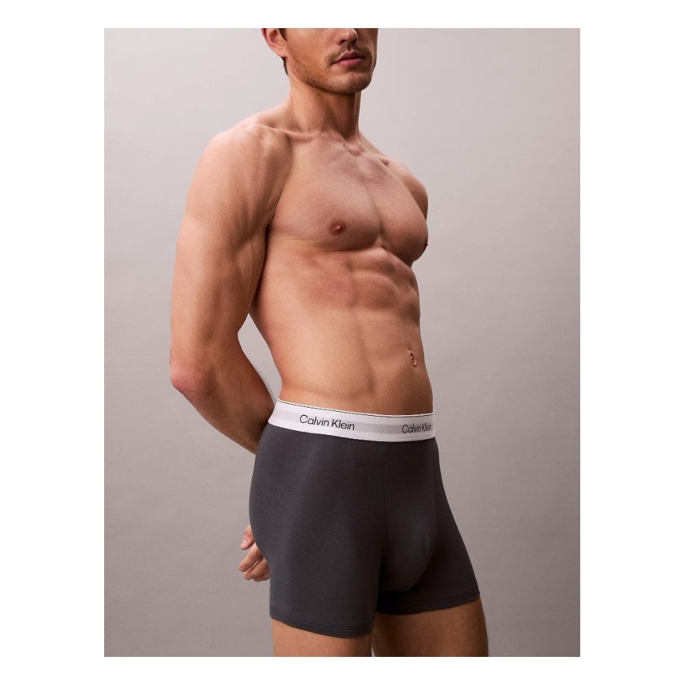 Icon Cotton Relaxed Dart Trunks - 3 Pack