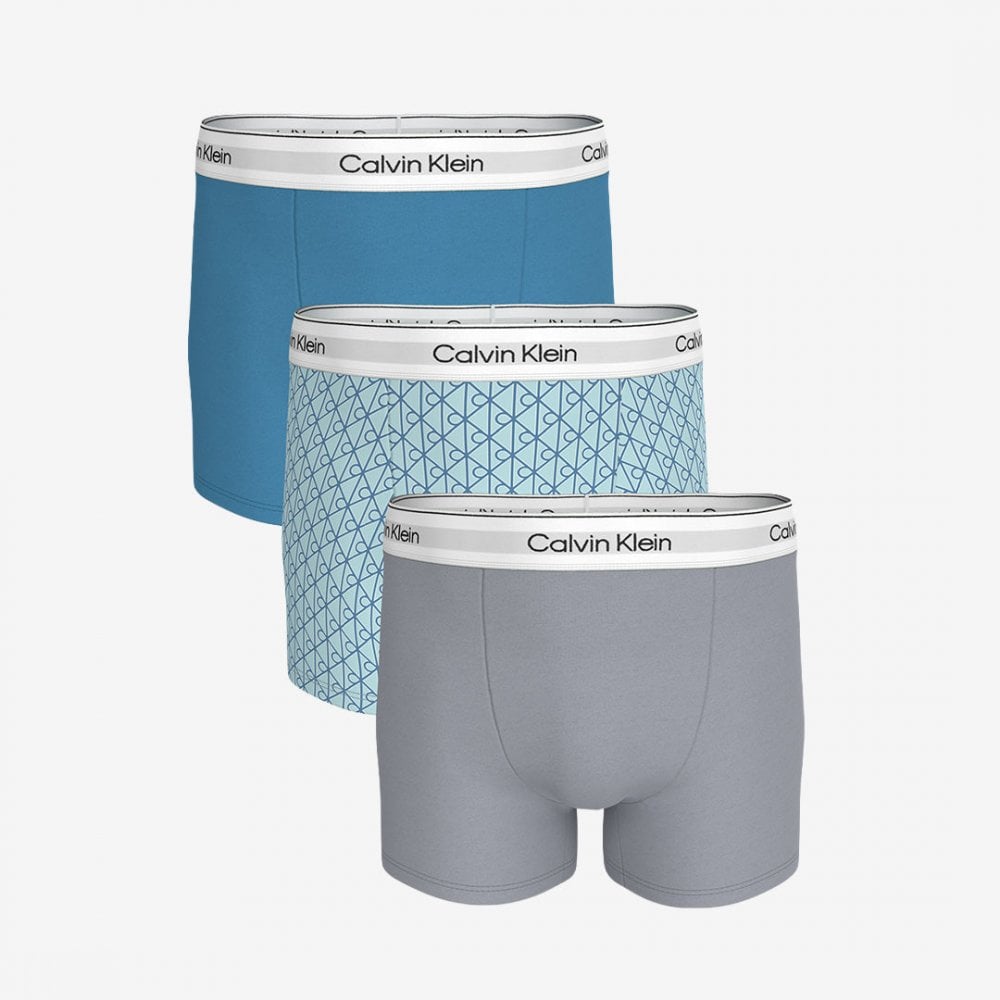 Icon Cotton Relaxed Dart Trunks - 3 Pack