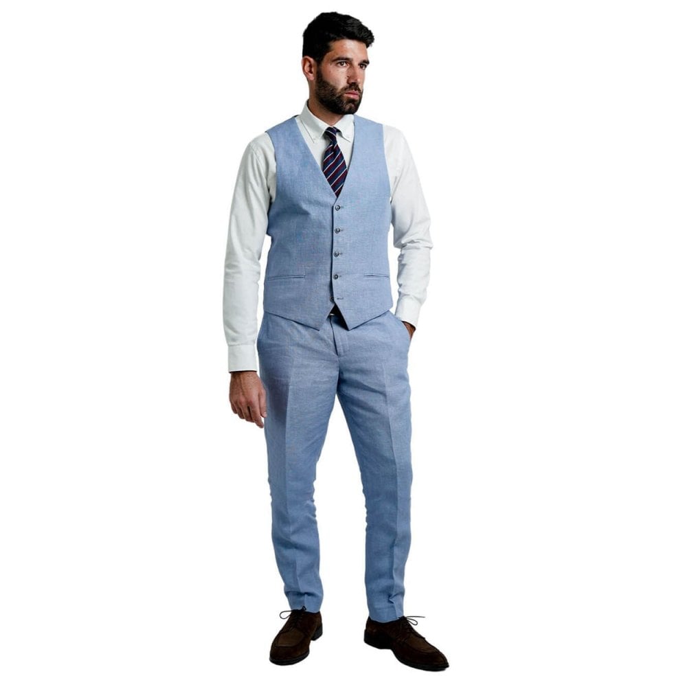 Mix & Match Linen Waistcoat