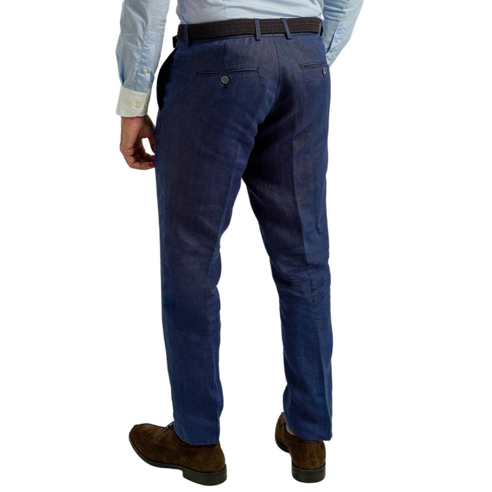 Mix & Match Plain Linen Trousers