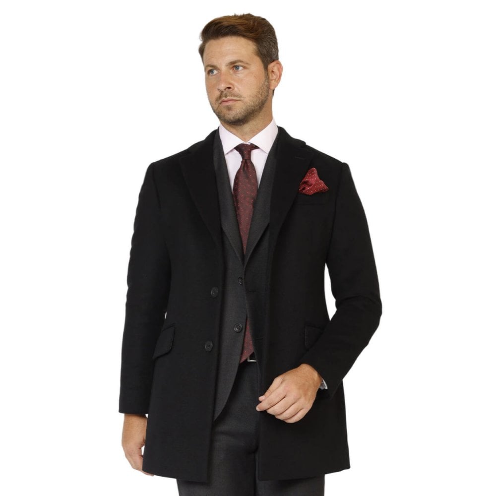Wool Blend Overcoat