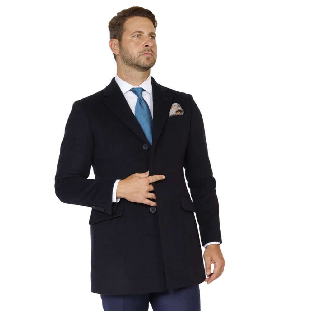 Wool Blend Overcoat