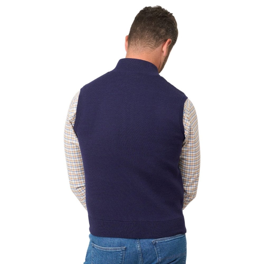 Hybrid Knit & Wadded Gilet