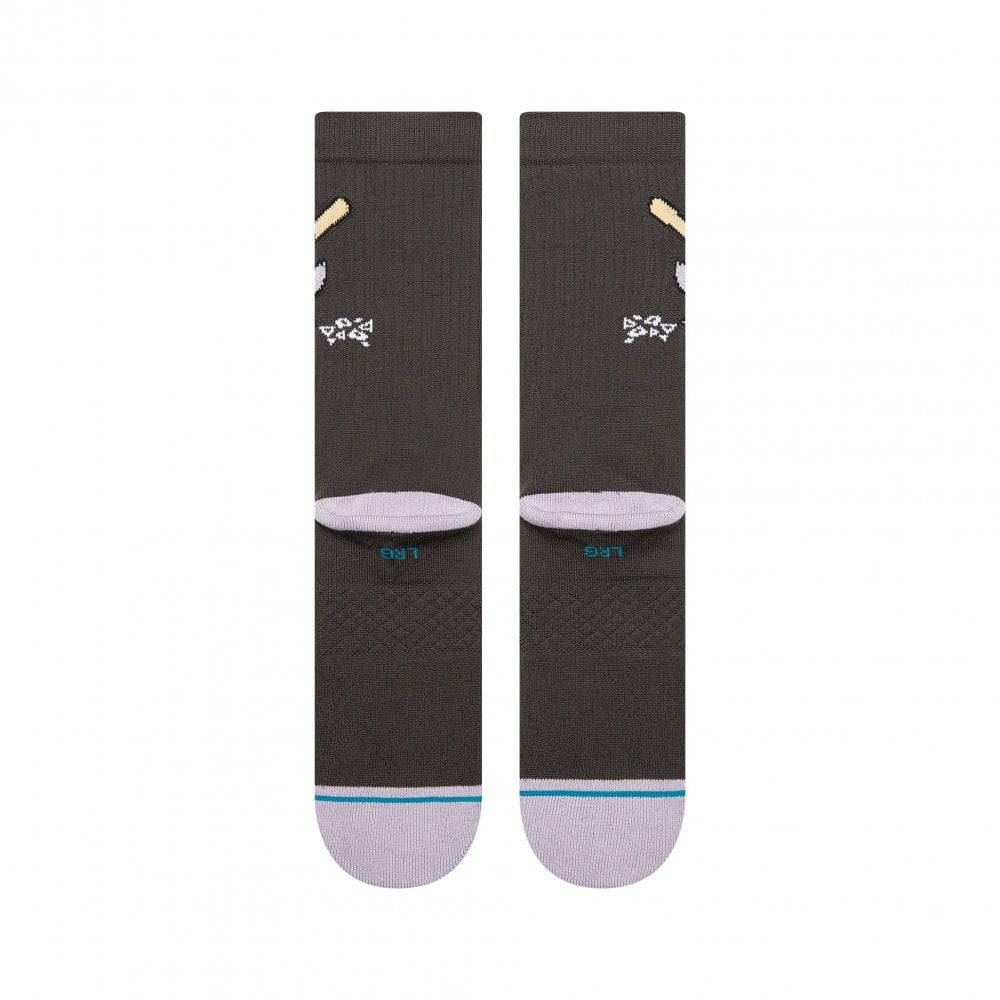 Lights Out Crew Sock