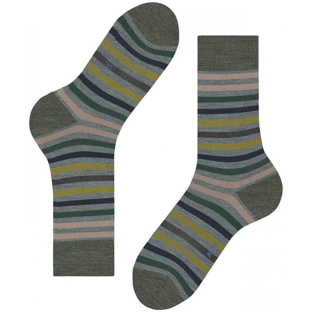 Tinted Stripe Socks