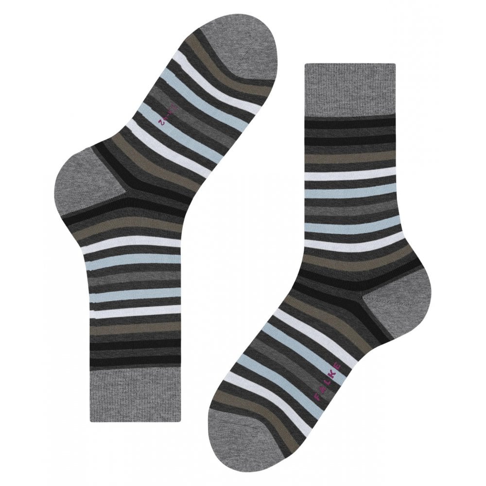 Tinted Stripe Socks