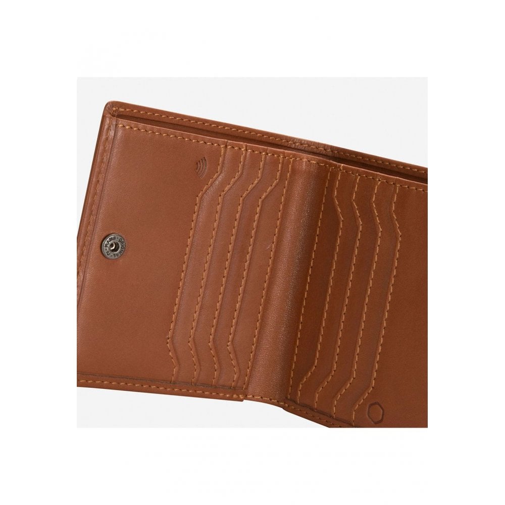 Slim Bifold Card Holder With Coin