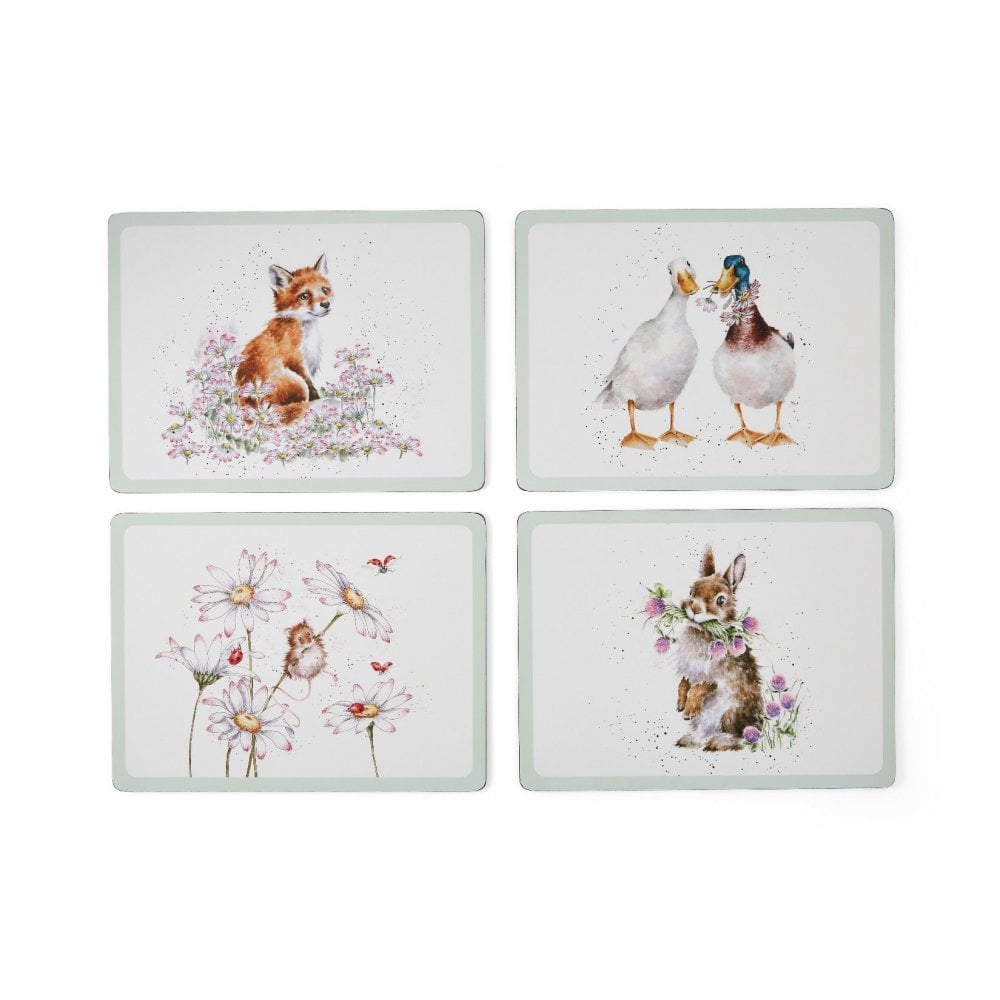 'Wildflower' Animal Placemats