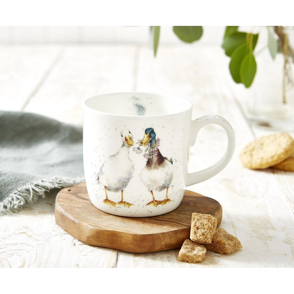 'Duck Love' Duck Mug