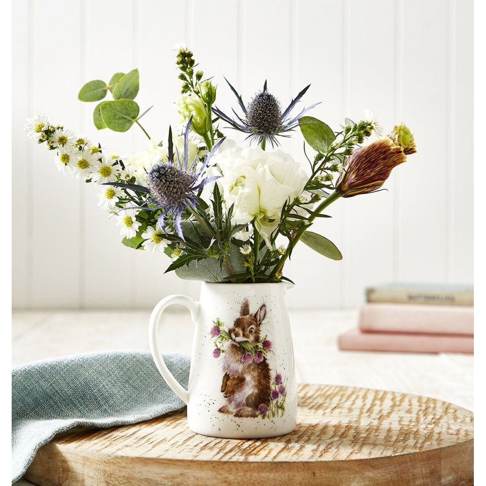 'Head Clover Heels' Rabbit Posy Jug