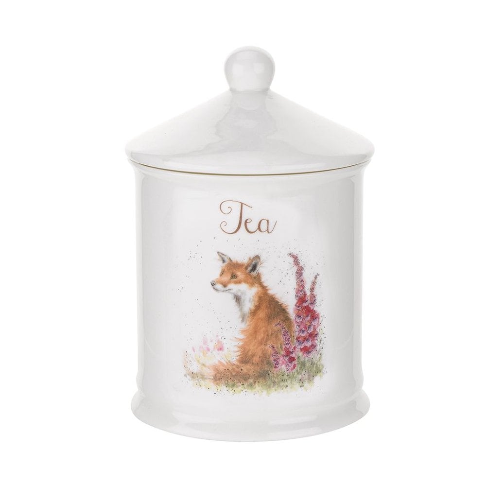 Fox Tea Canister