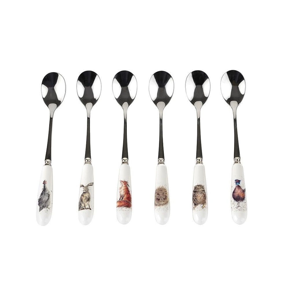 Country Animal Tea Spoons - Set of 6