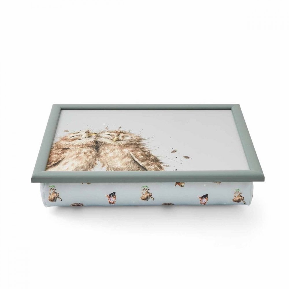 'Birds of a Feather' Owl Lap Tray