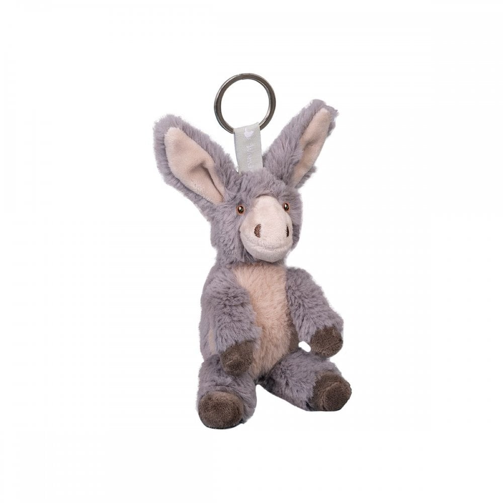 'Jack' Donkey Plush Character Keyring