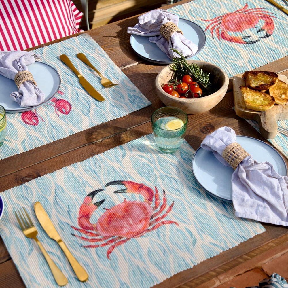 Abersoch Indoor/Outdoor Placemats - Set of 4