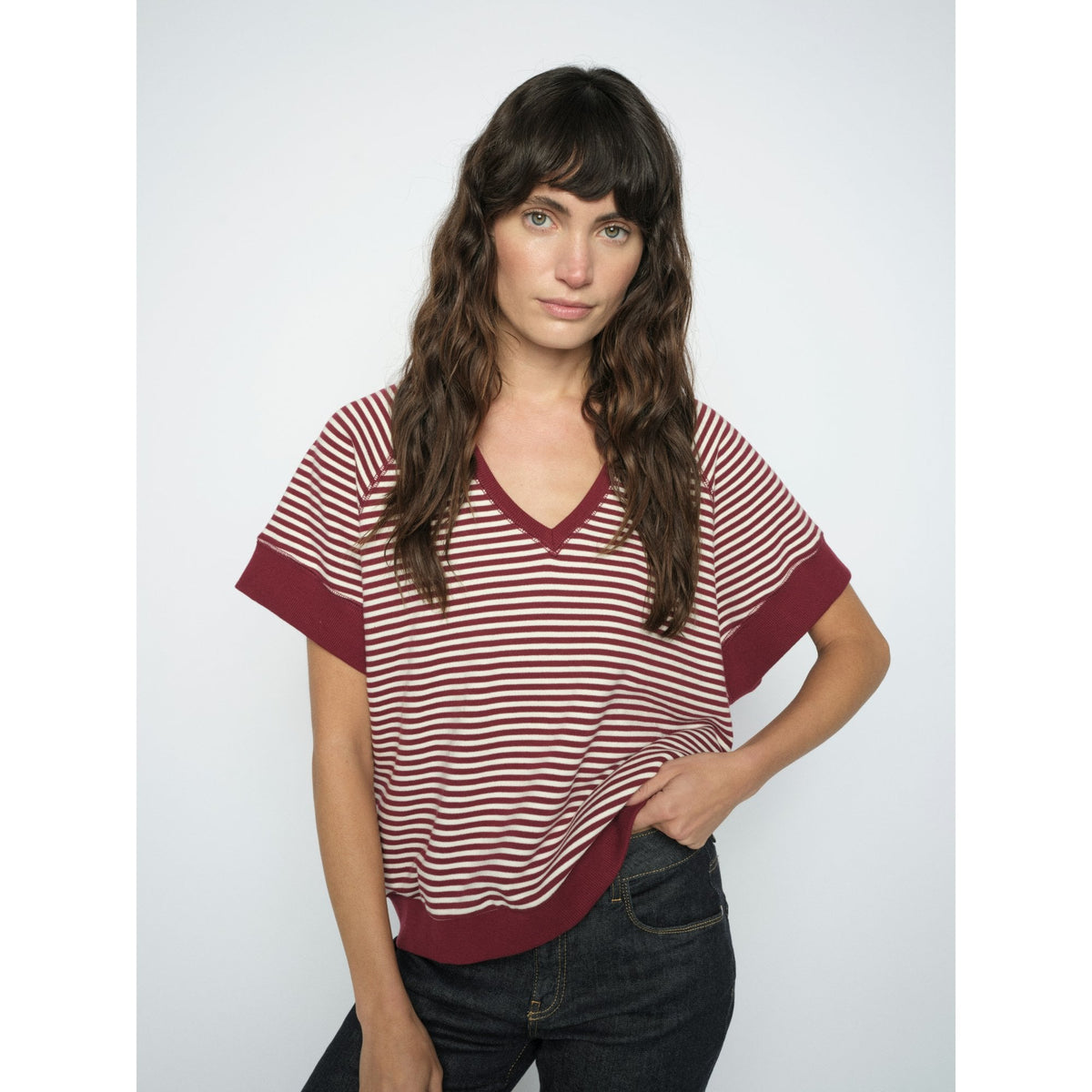 MMHolt V-SS Stripe Sweatshirt