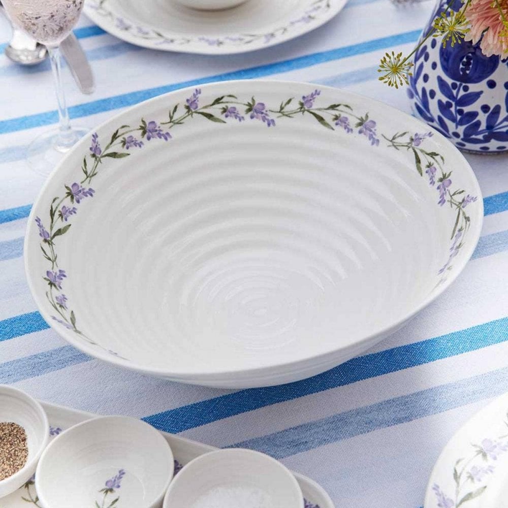 Lavandula Large Serving Bowl