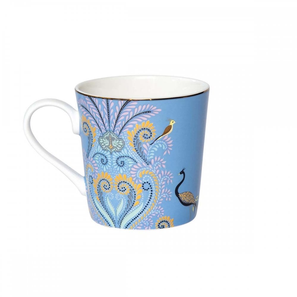 Peacock Filigree Mug