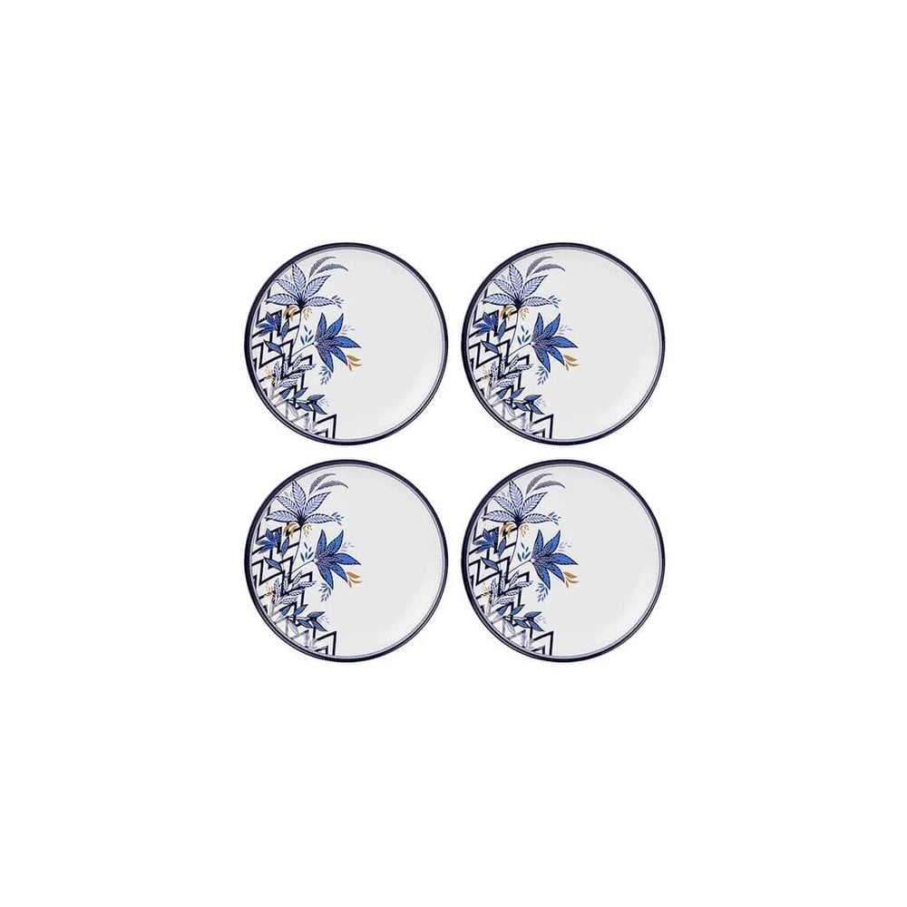 Anniversary Decorated Plates - Set of 4