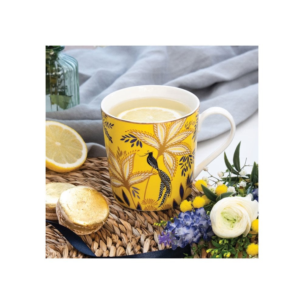 Anniversary Birds and Blooms Mug