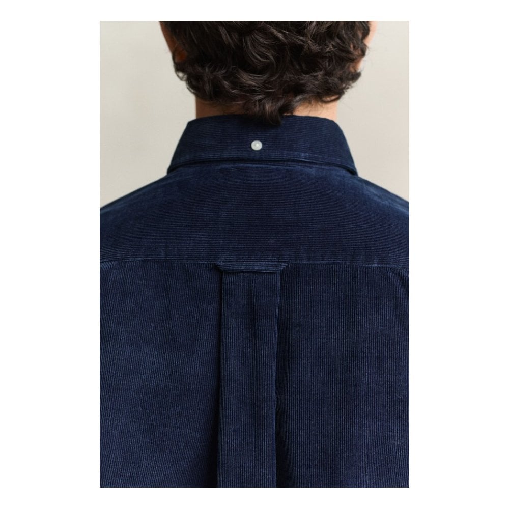 Indigo Corduroy Shirt