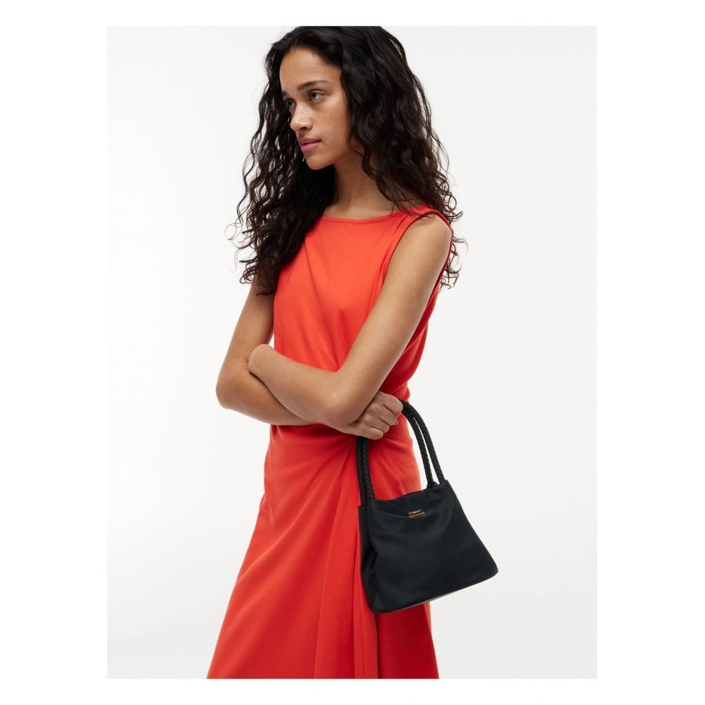 Marina Bucket Nylon Crossbody Bag